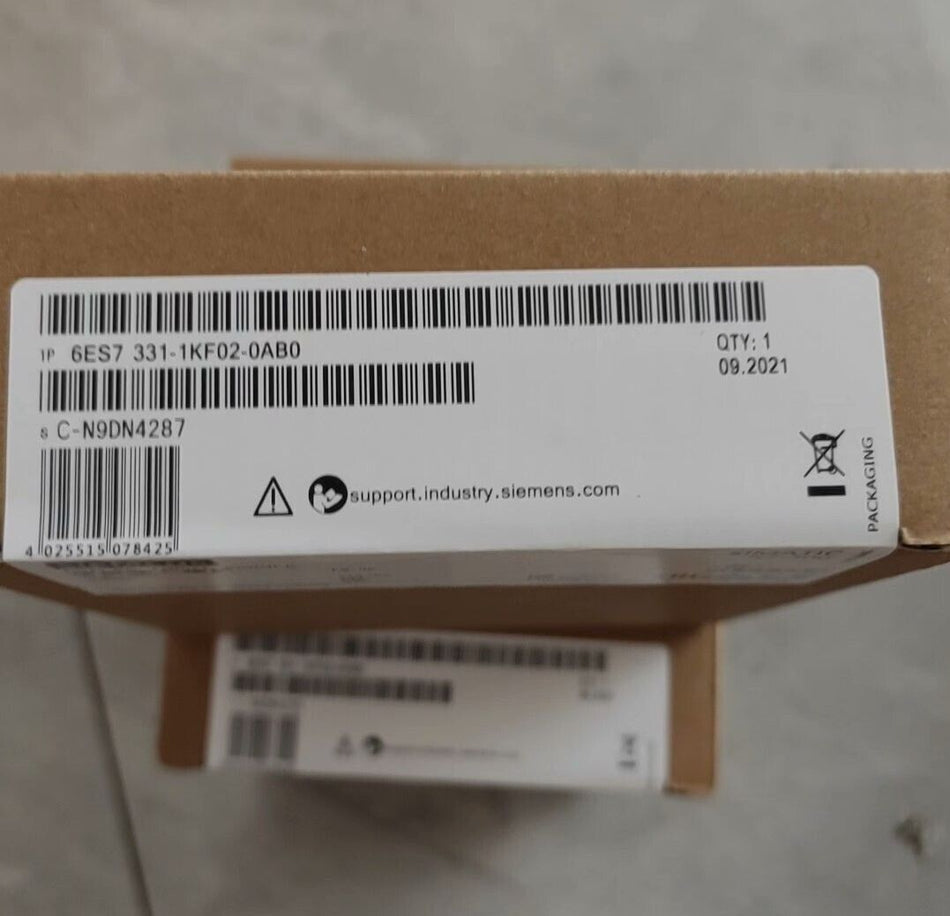 1PC para SIEMENS 6ES7331-1KF02-0AB0 novo 6ES73311KF020AB0