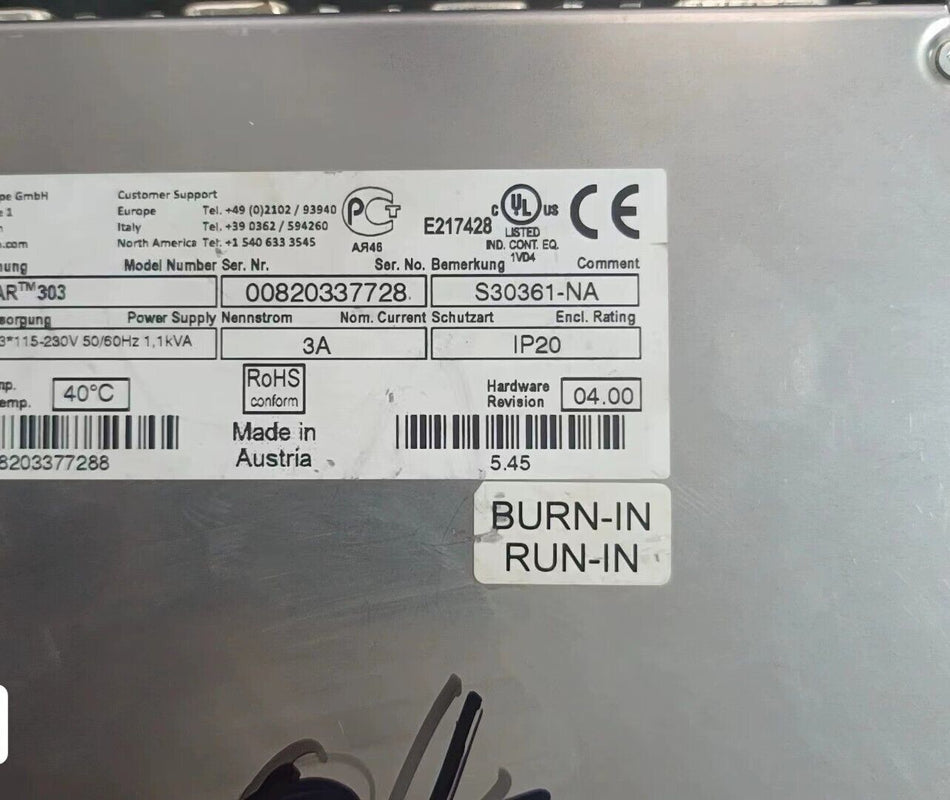 1PC For Kollmorgen S30361-NA used S30361NA