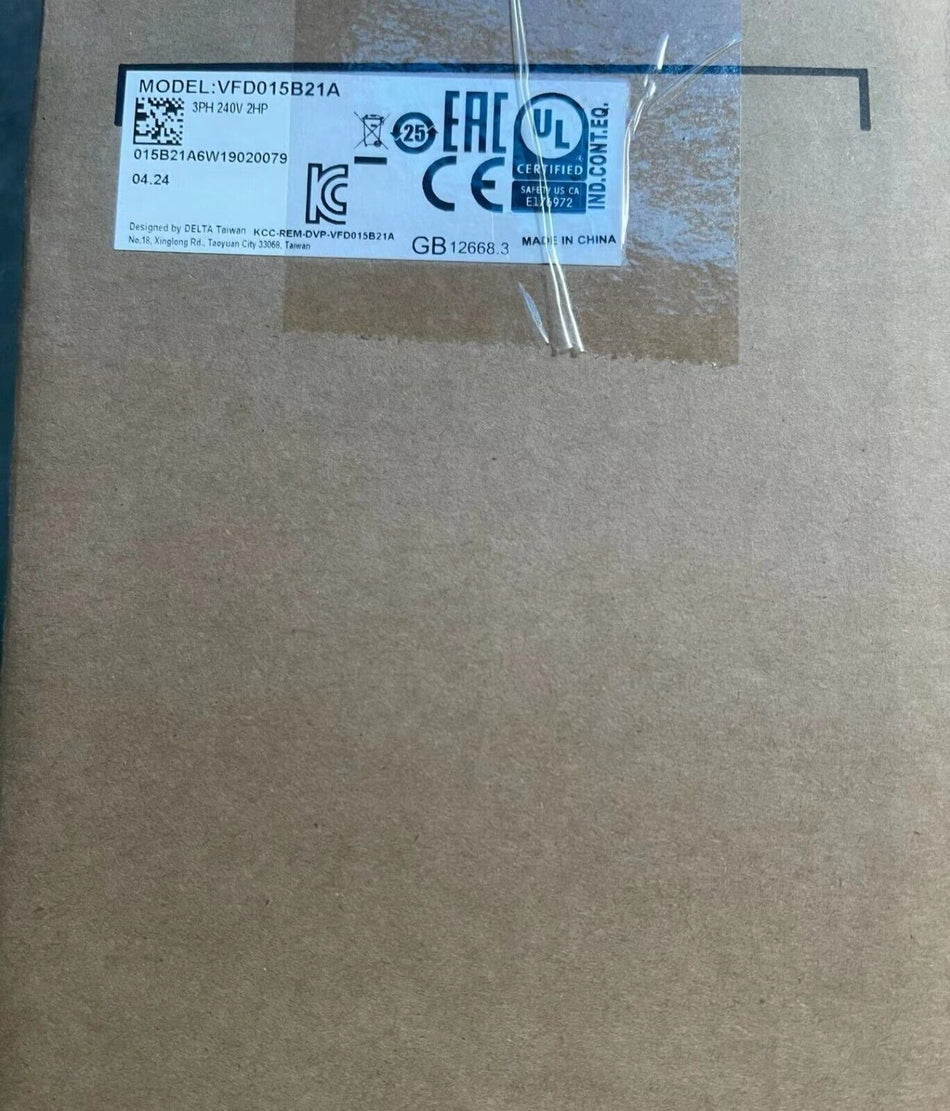 1 PC PARA Delta VFD015B21A Novo mx1
