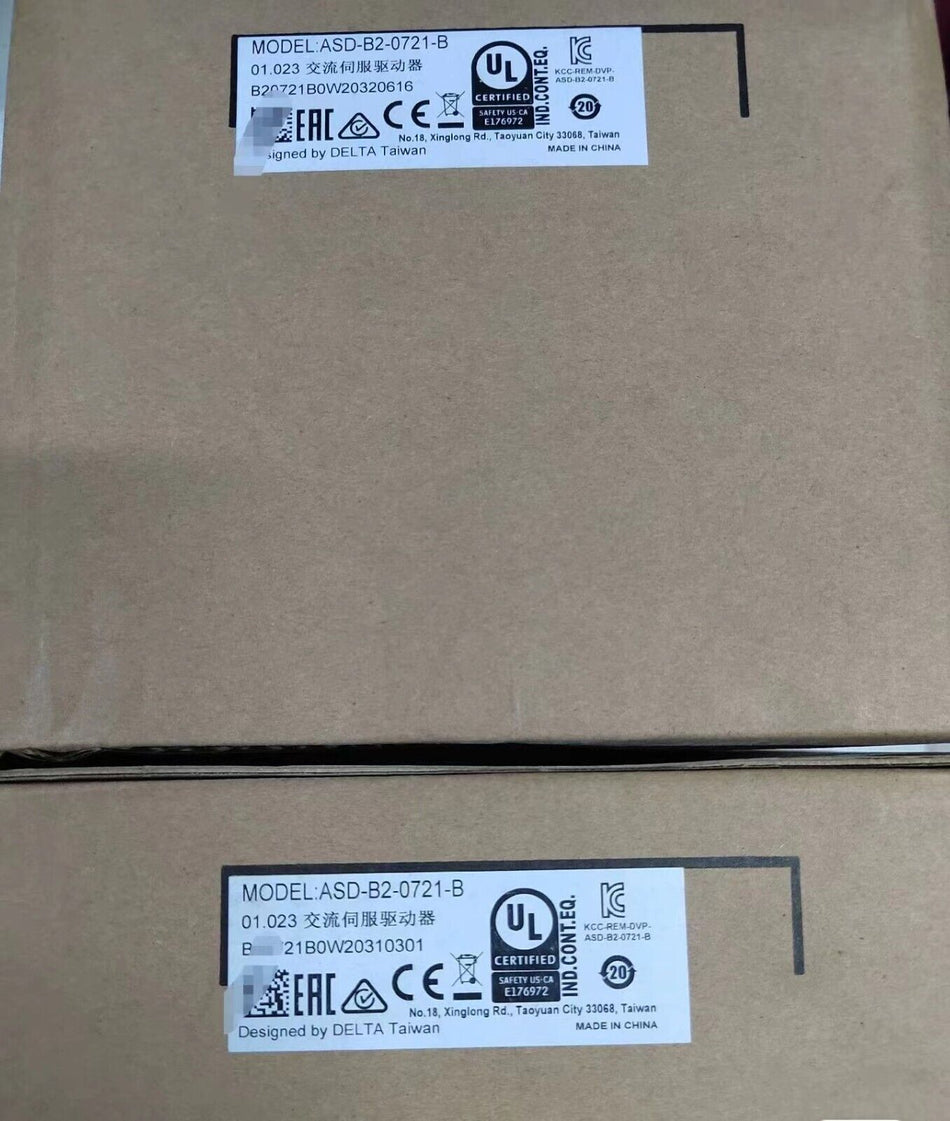 1 PC PARA Delta ASD-B2-0721-B Novo