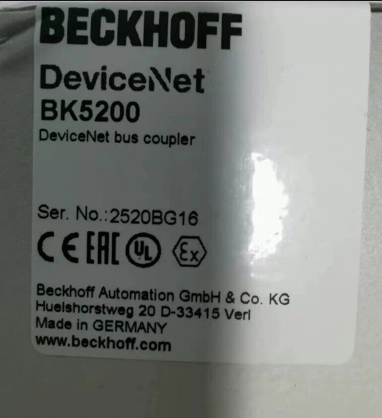 1PC  for  BECKHOFF  BK5200  new