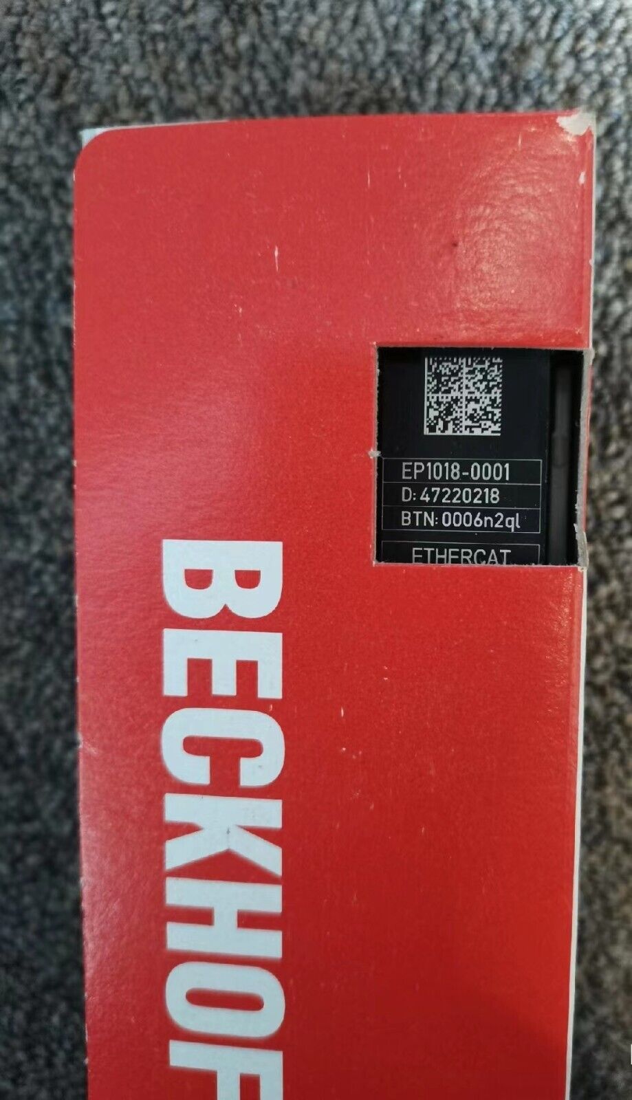 1 件适用于 Beckhoff EP1018-0001 全新