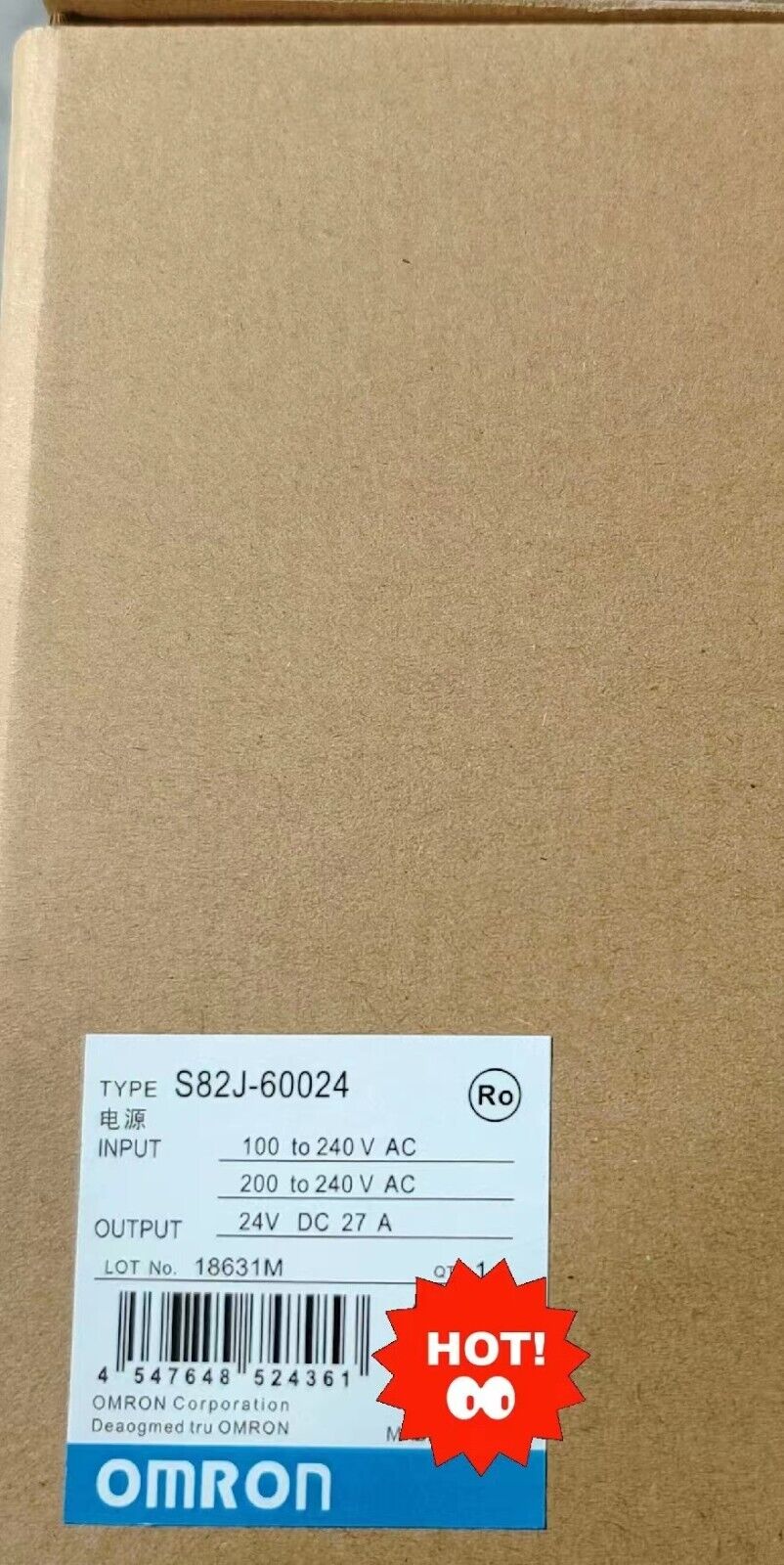 1PC For Omron  S82J-60024  New