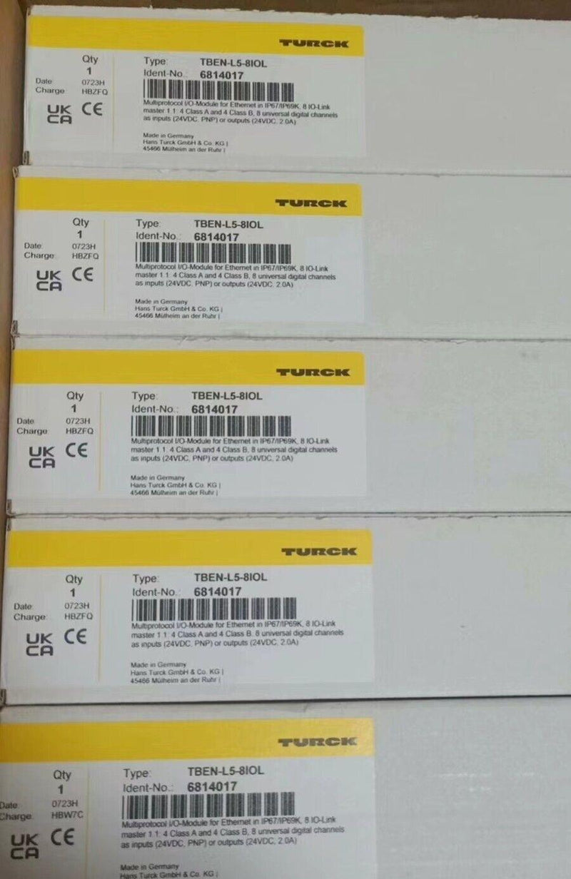 1PC For TURCK TBEN-L5-8IOL New mx4