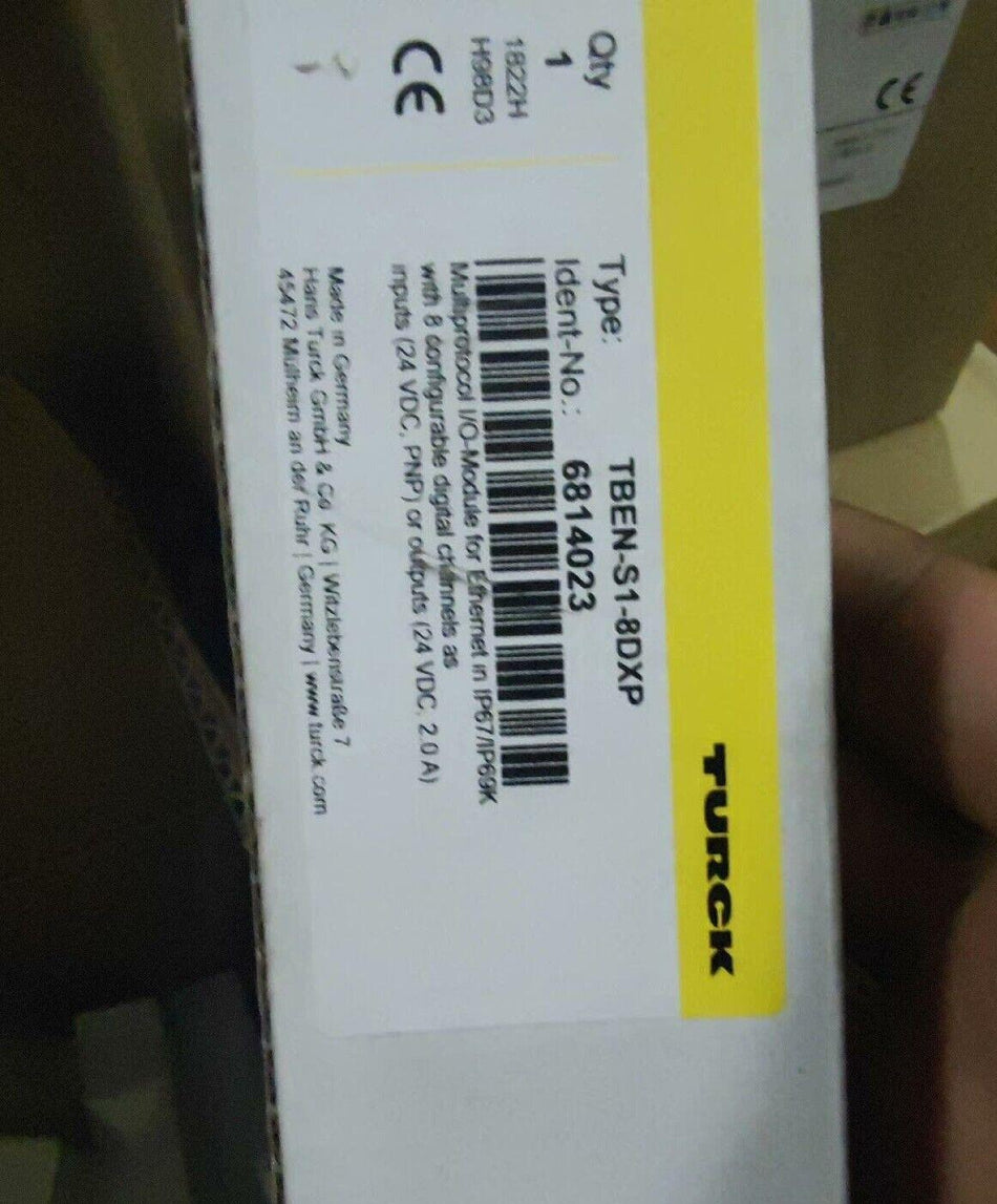 1 件适用于 TURCK TBEN-S1-8DXP 全新