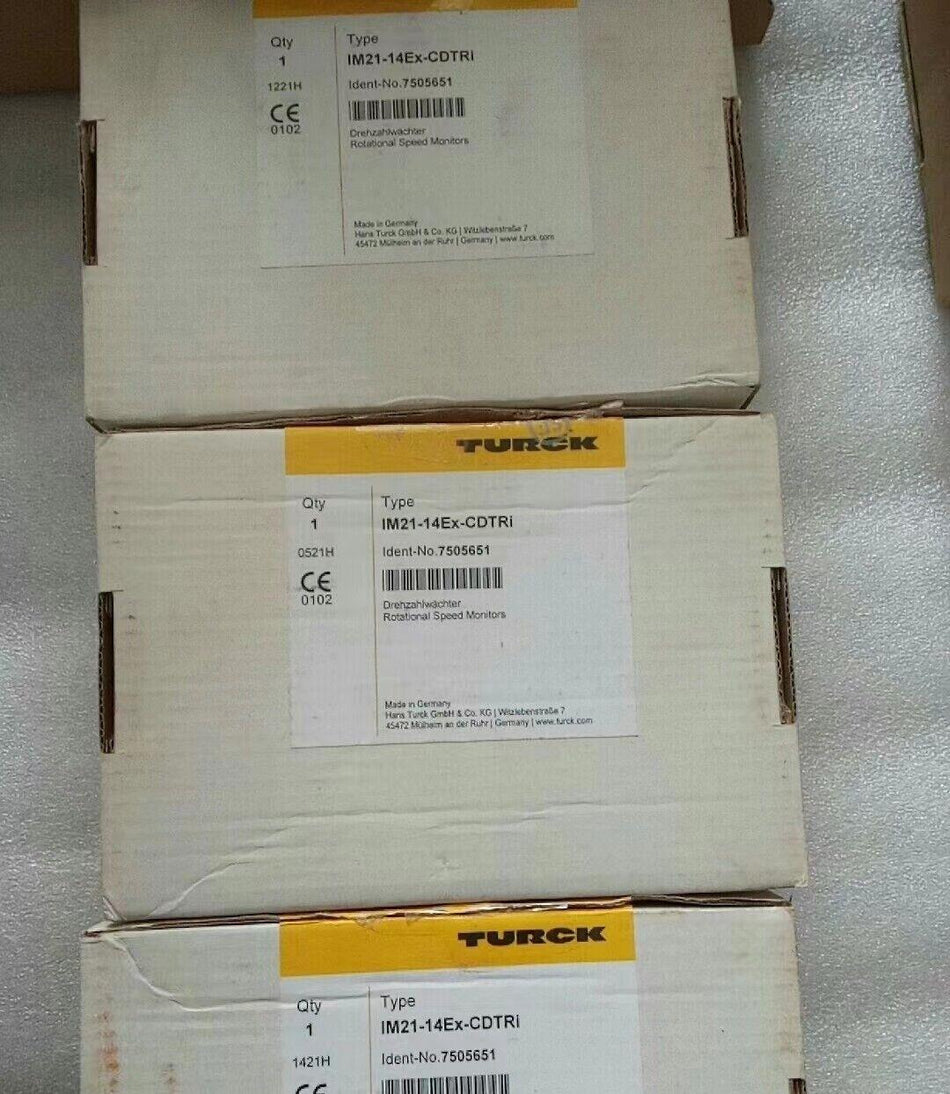 1 件适用于 Turck IM21-14EX-CDTRI 全新 mx1