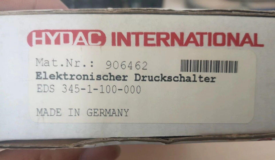 1PC para HYDAC EDS345-1-100-000 Novo EDS3451100000 