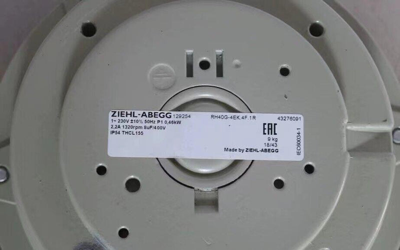 1PC for  ZIEHL-ABEGG RH40G-4EK.4F.1R  New  RH40G4EK.4F.1R