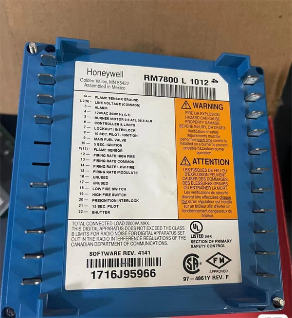 1 PC  for  Honeywell  RM7800L1012 New