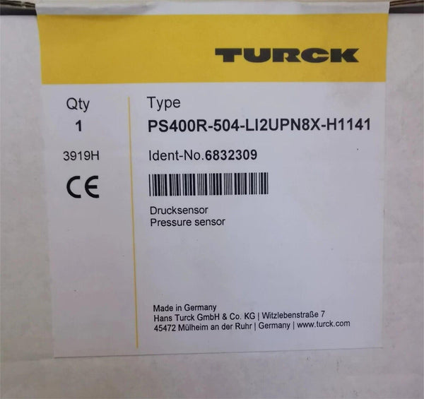 1 PC for TURCK PS400R-504-LI2UPN8X-H1141 NEW PS400R504LI2UPN8XH1141