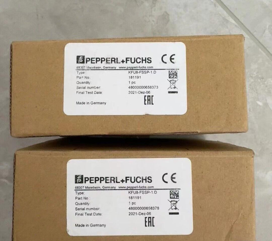 1 件适用于 Pepperl+Fuchs KFU8-FSSP-1.D 新款 mx4 