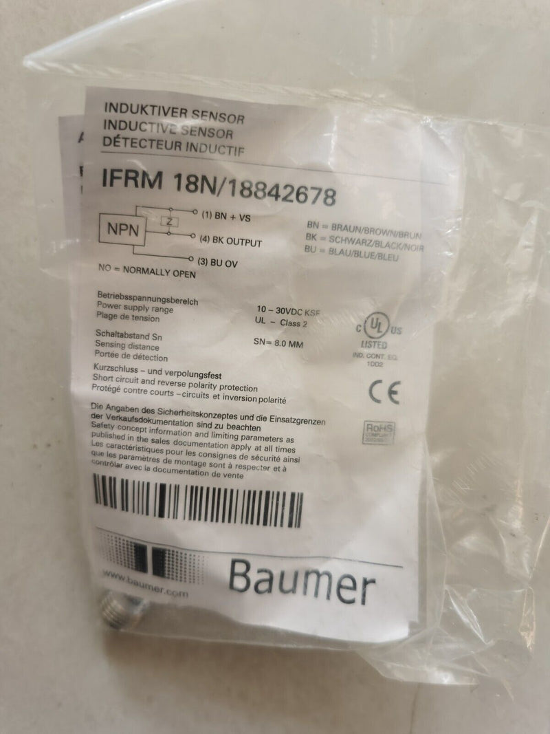 10PC for Baumer IFRM 18N/18842678 new in stock C-17-3-012