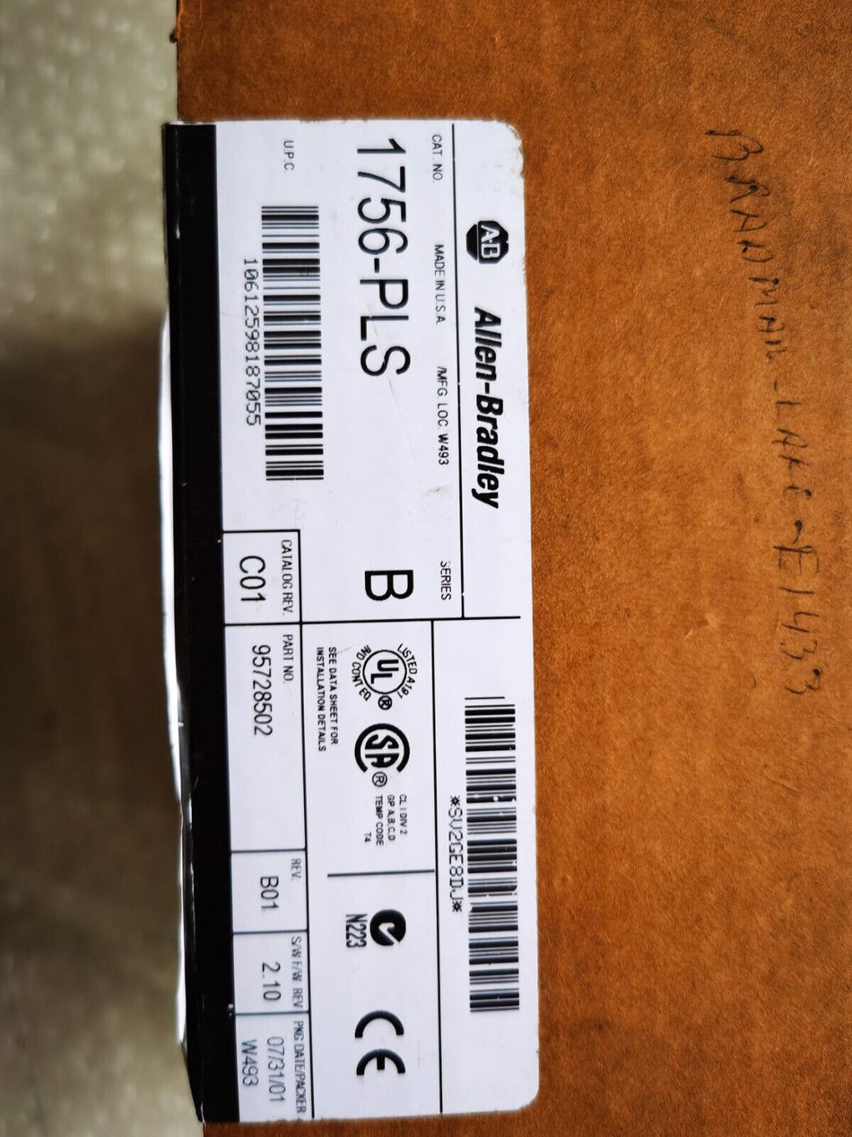 1PC 适用于 AB 1756-PLS/B 全新 1756PLS 有现货 A-6-4-018