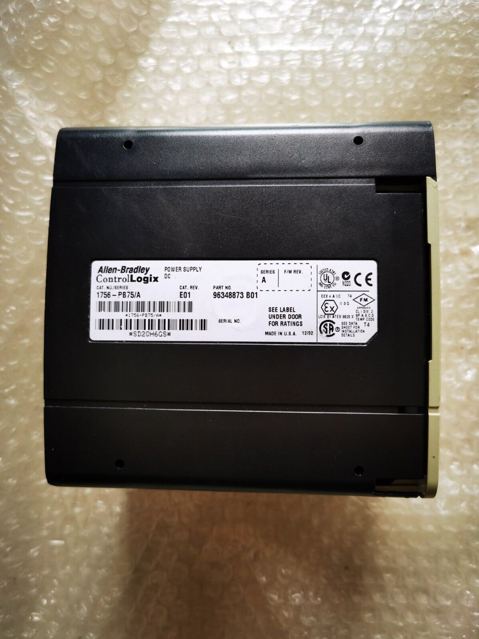 1PC for AB 1756-PB75/A used 1756PB75 in stock  A-6-4-019