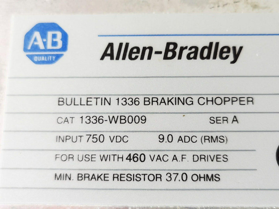 1PC para AB 1336-WB009 usado 1336WB009 em stock A-5-4-006