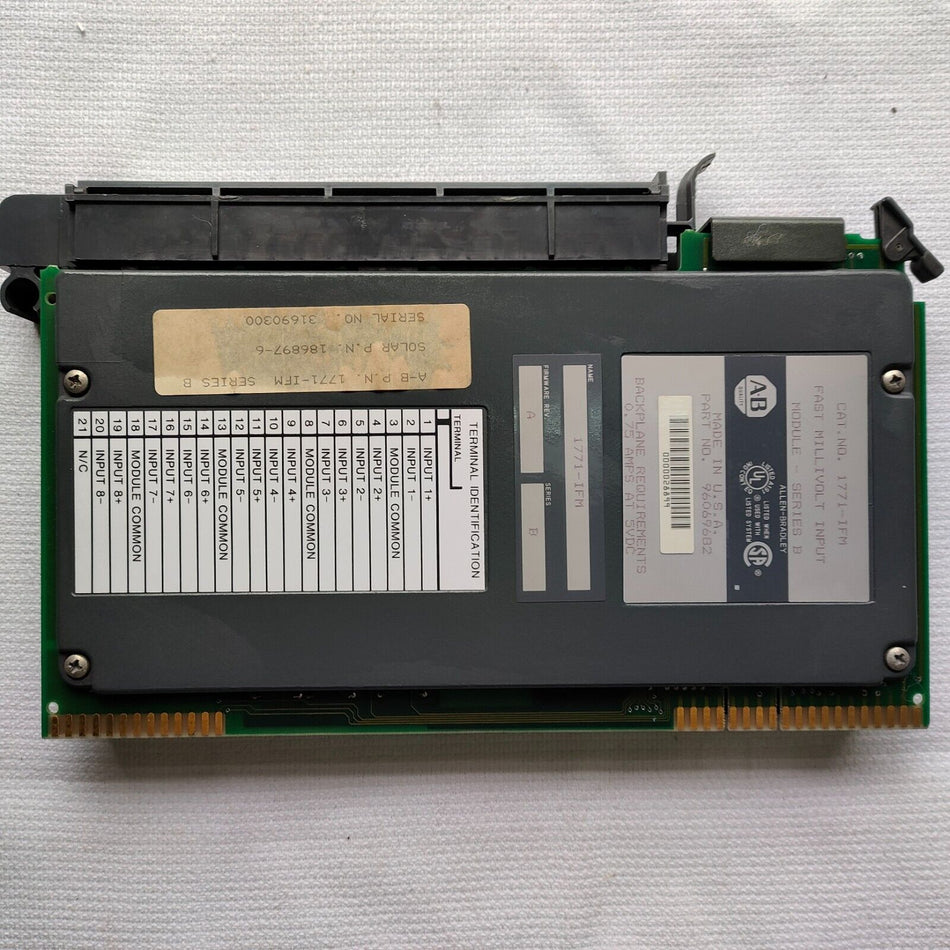 1PC 适用于 AB 1771-IFM 二手 1771IFM 库存 B-10-2-003