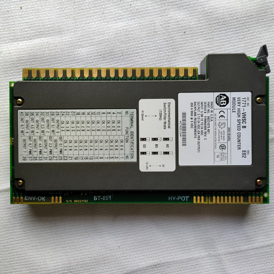1PC 适用于 AB 1771-VHSC/B 二手 1771VHSC/B 有现货 B-15-3-003