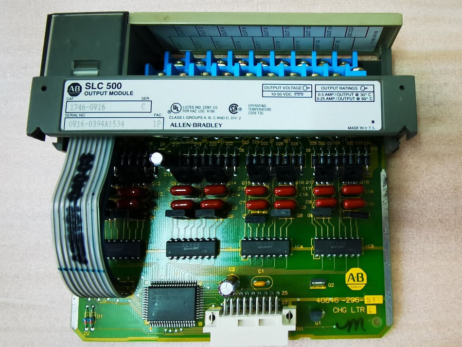 1PC para AB 1746-OV16/C usado 1746OV16/C em stock B-8-3-016