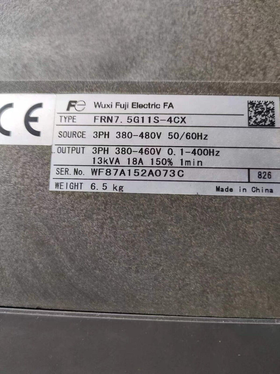 1PC para FUJI FRN7.5G11S-4CX novo FRN7.5G11S4CX em stock A-6-3-004