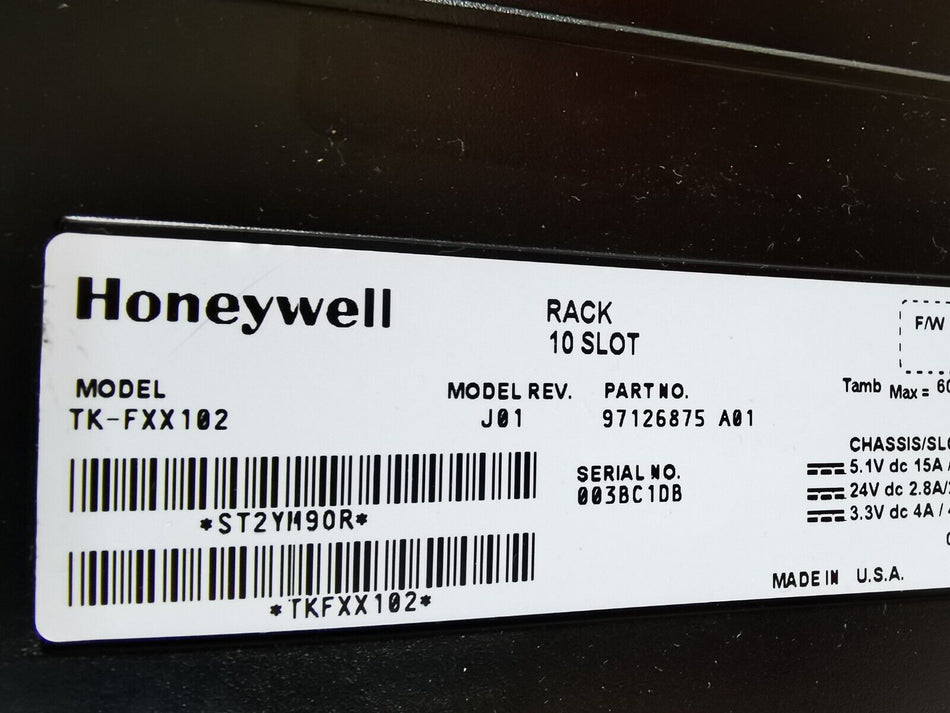 1PC para HONEYWELL TC-FXX102 usado TCFXX102 em A-1-3-003