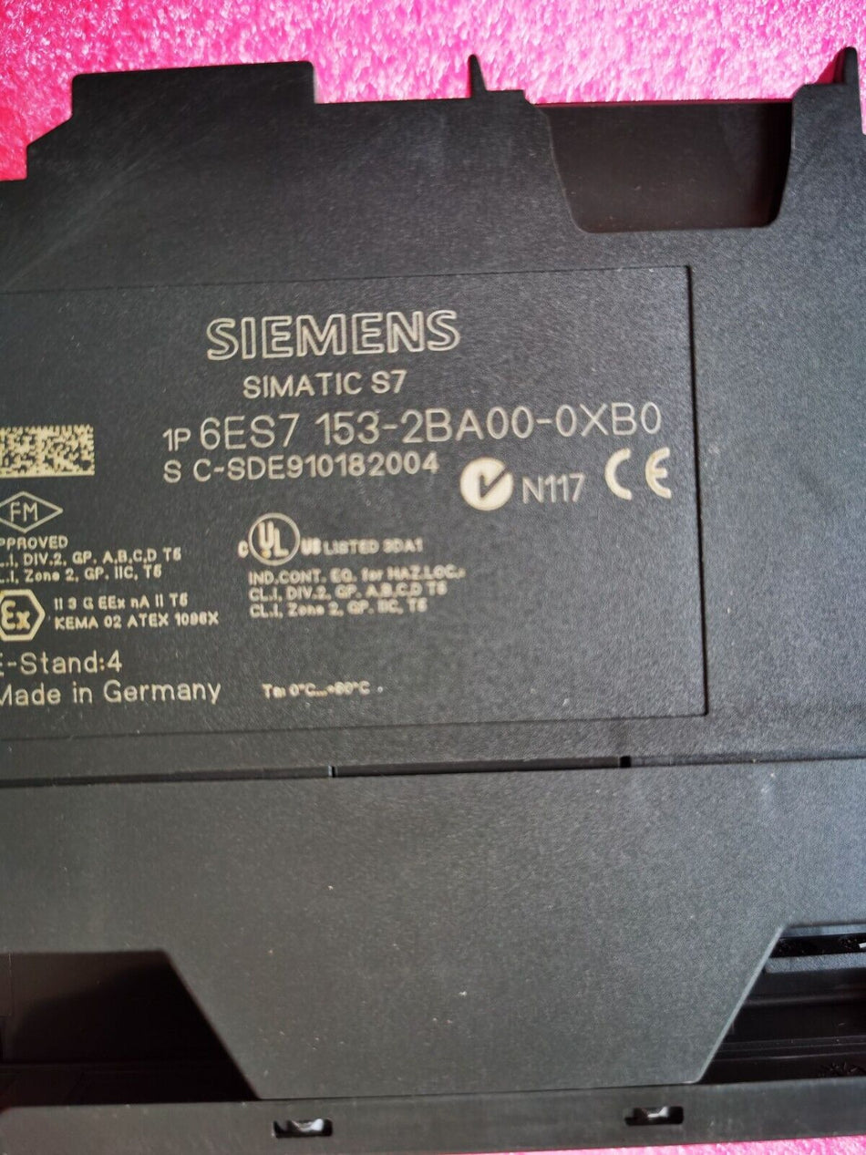 1PC para SIEMENS 6ES7153-2BA00-0XB0 usado 6ES71532BA000XB0 em stock A-7-3-011