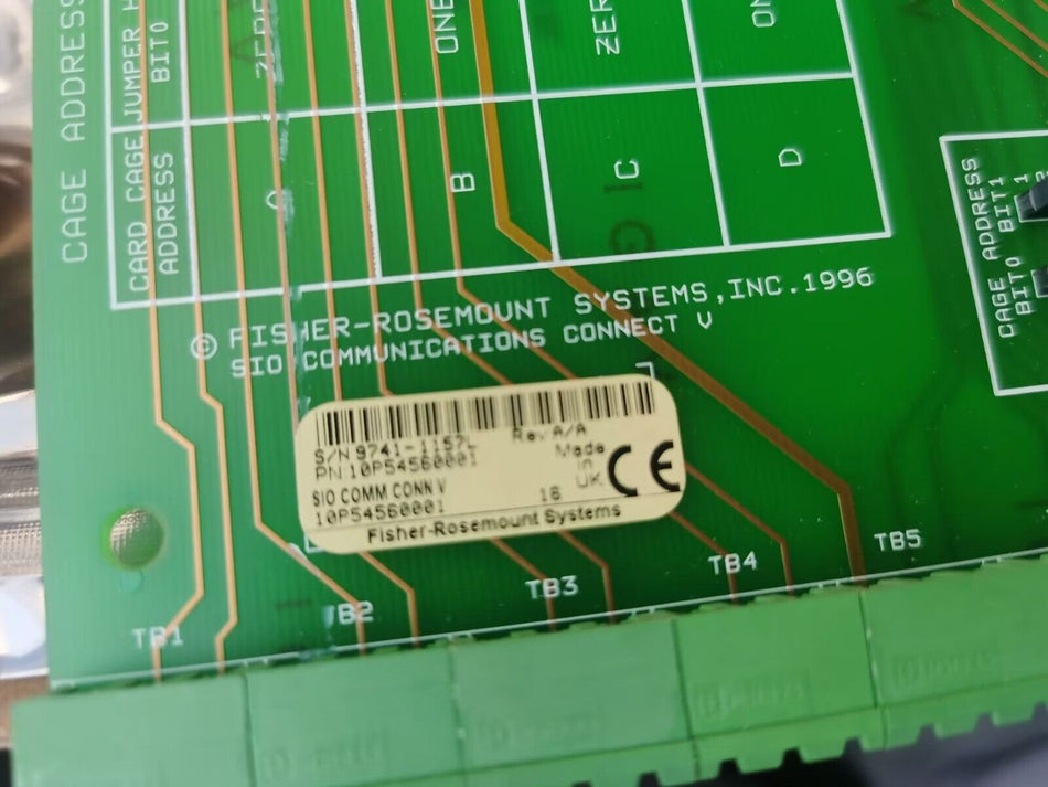 1PC para fisher 10P54560001 usado 10P54560001 em stock A-5-3-001