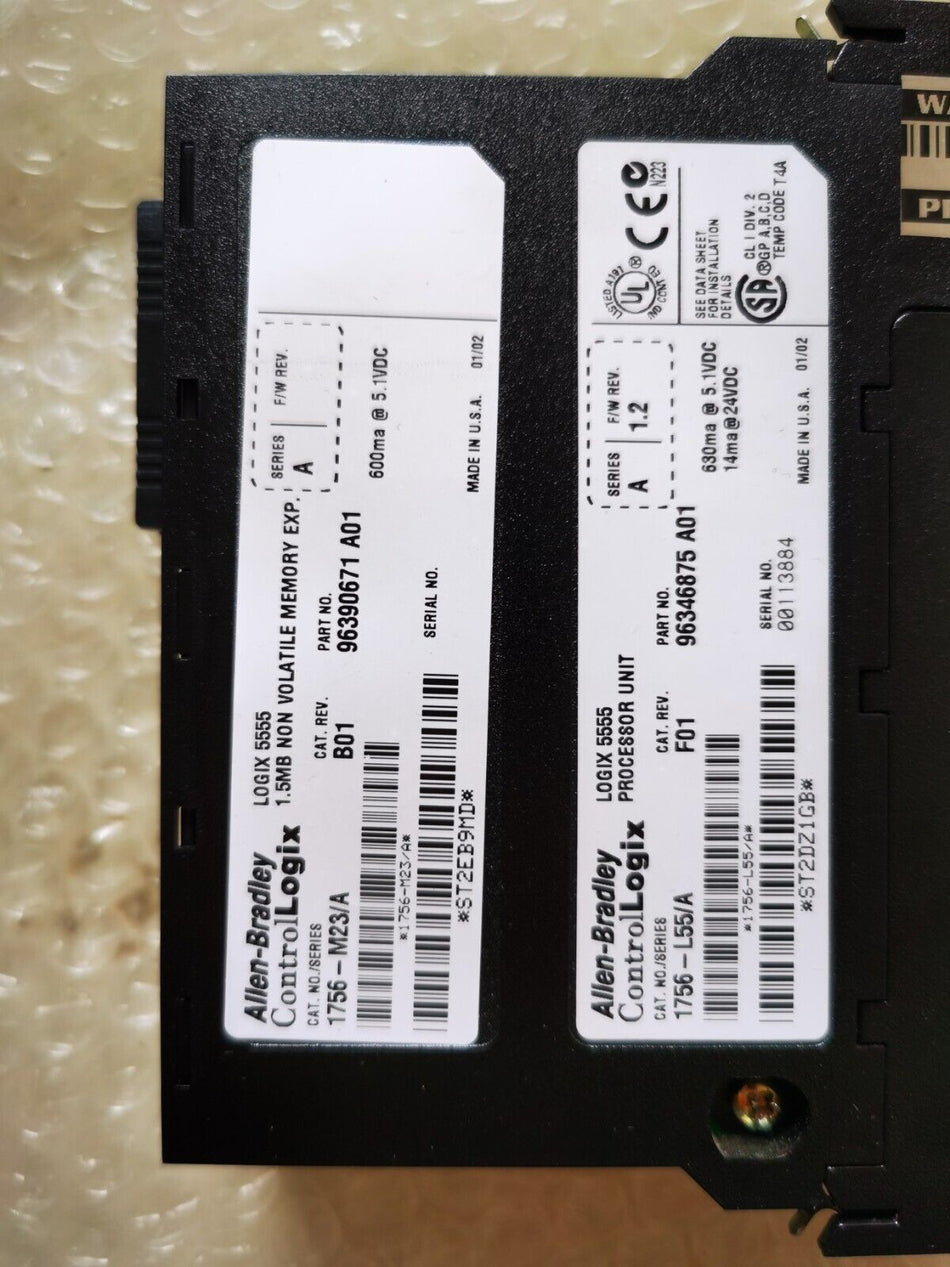 1PC para AB 1756-L55-M23/A USADO 1756L55M23/A em stock A-7-4-011