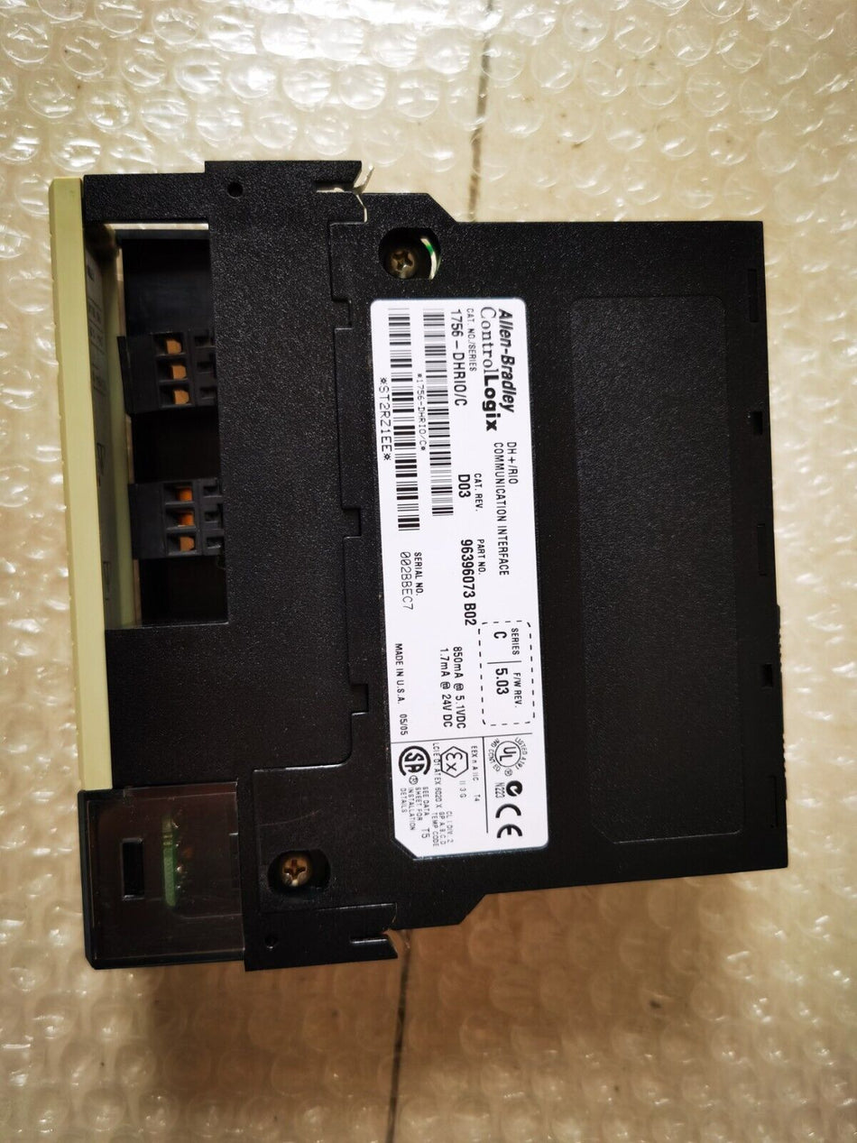 1PC para AB 1756-DHRIO/C usado 1756DHRIO/C em stock A-6-4-008