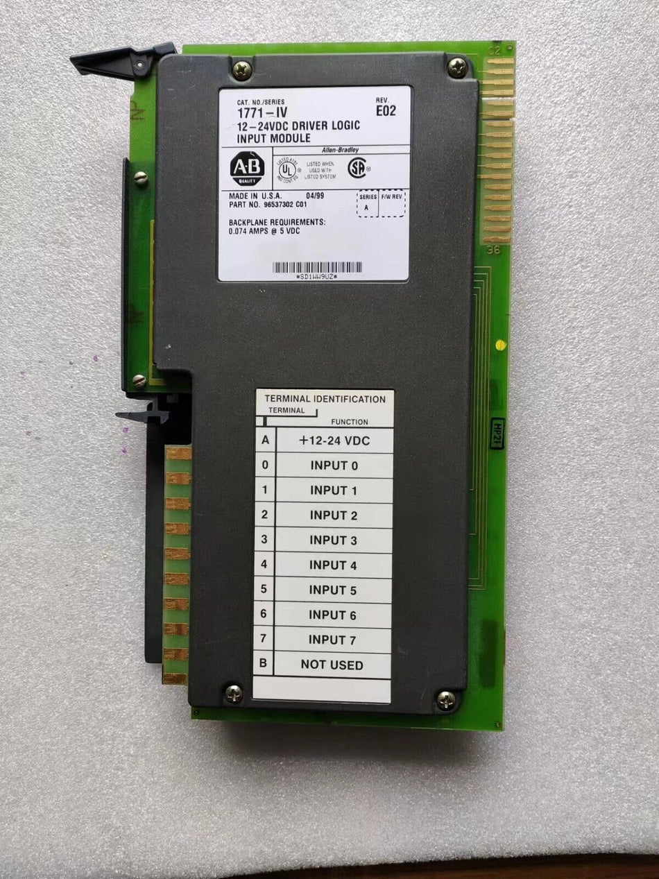 1 件适用于 AB 1771-IV 二手 1771IV 库存 B-10-2-007