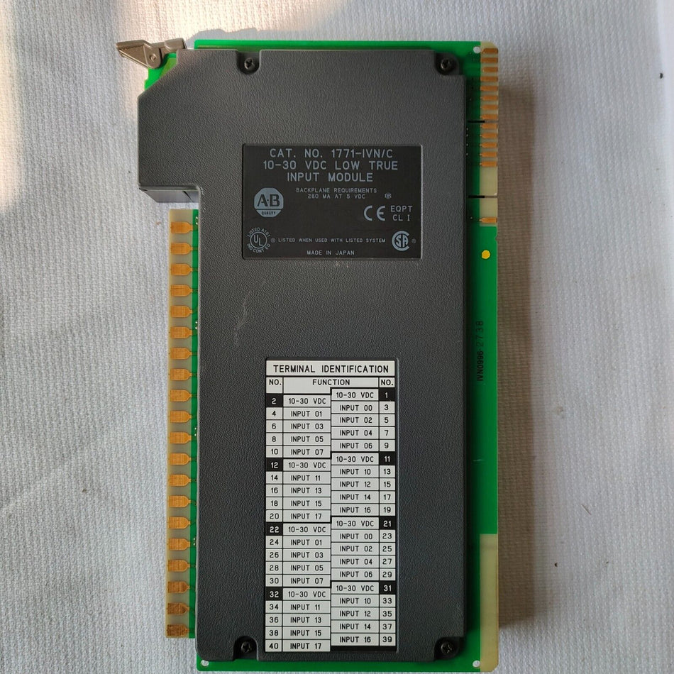 1PC for AB 1771-IVN/C used 1771IVN/C  in stock B-10-2-009