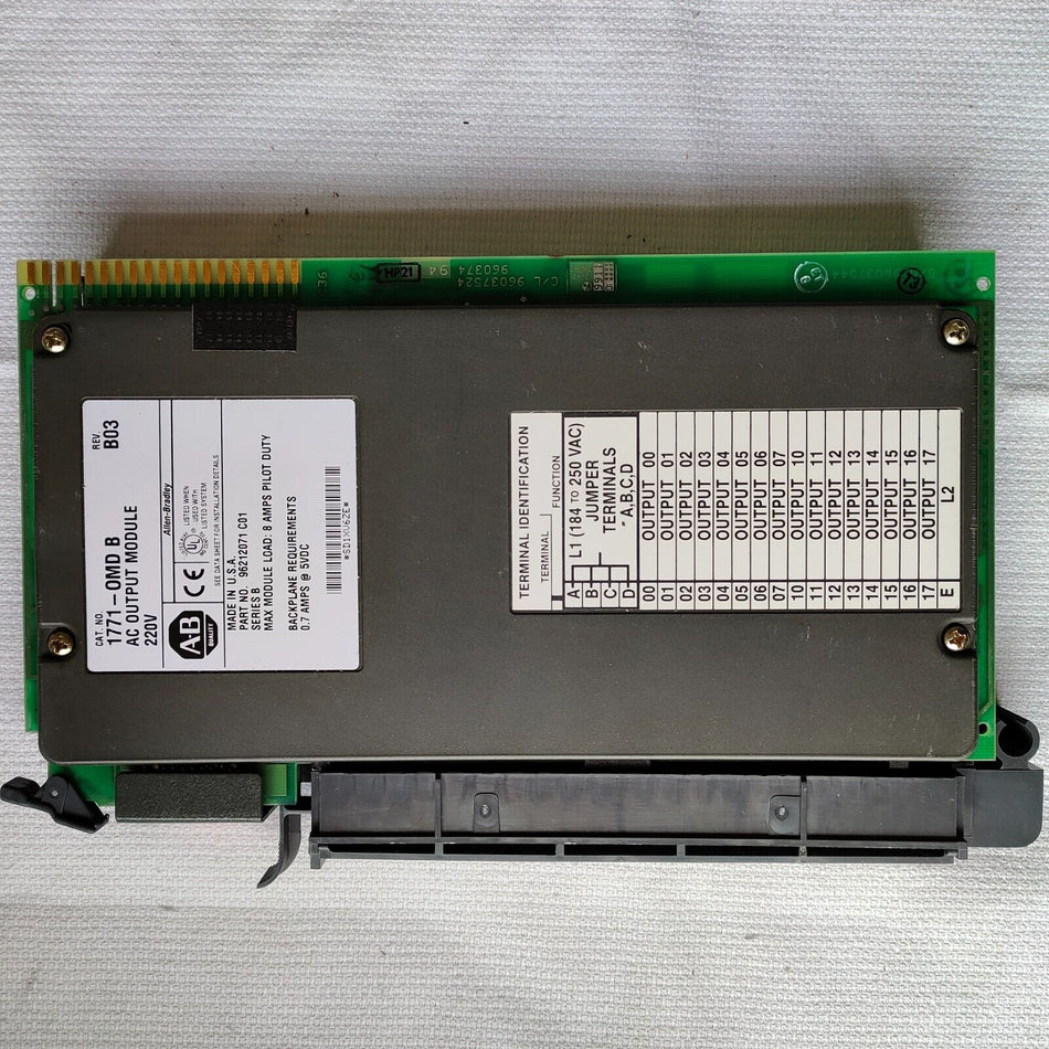 1PC 适用于 AB 1771-OMD/B 二手 1771OMD/B 有现货 B-11-2-008