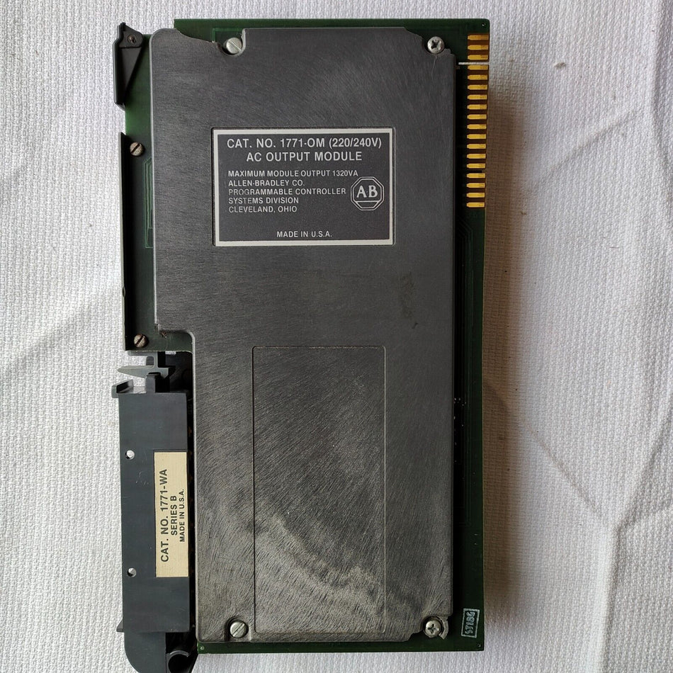 1PC for AB 1771-OM USED 1771OM in stock B-11-2-013