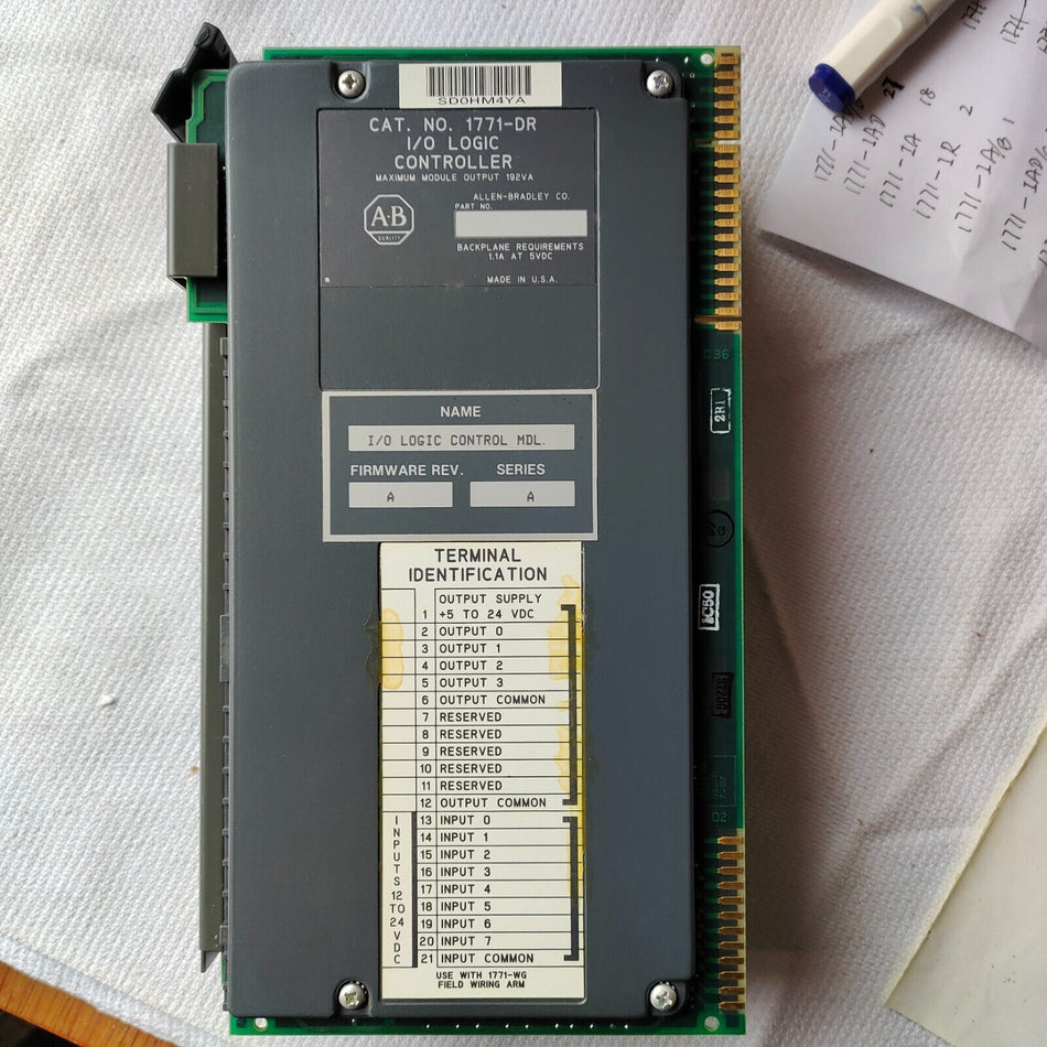 1PC for AB 1771-DR USED 1771DR in stock B-15-3-002