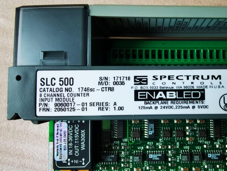 1PC para AB 1746SC-CTR8 usado 1746SCCTR8 em stock B-8-3-015