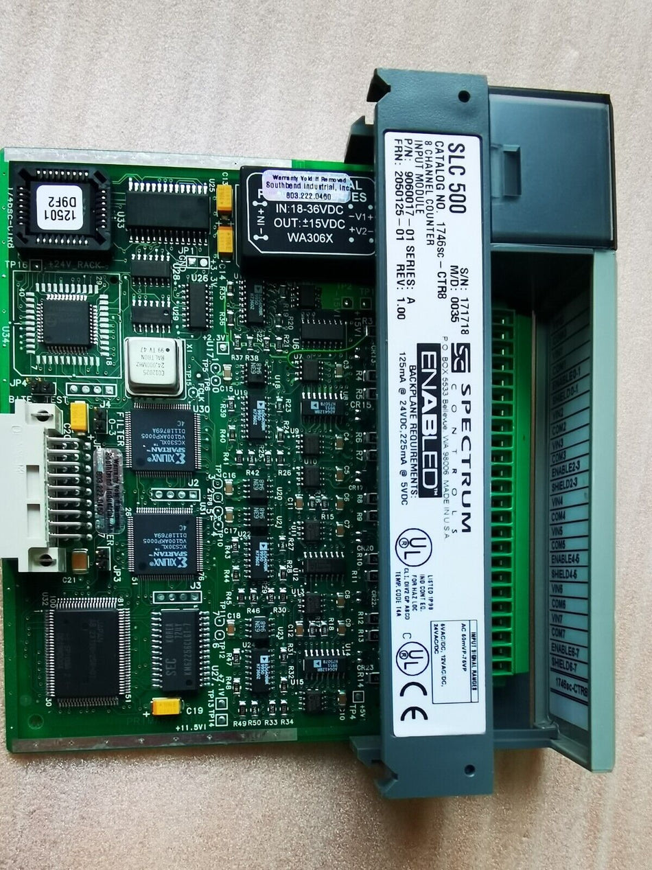 1PC para AB 1746SC-CTR8 usado 1746SCCTR8 em stock B-8-3-015