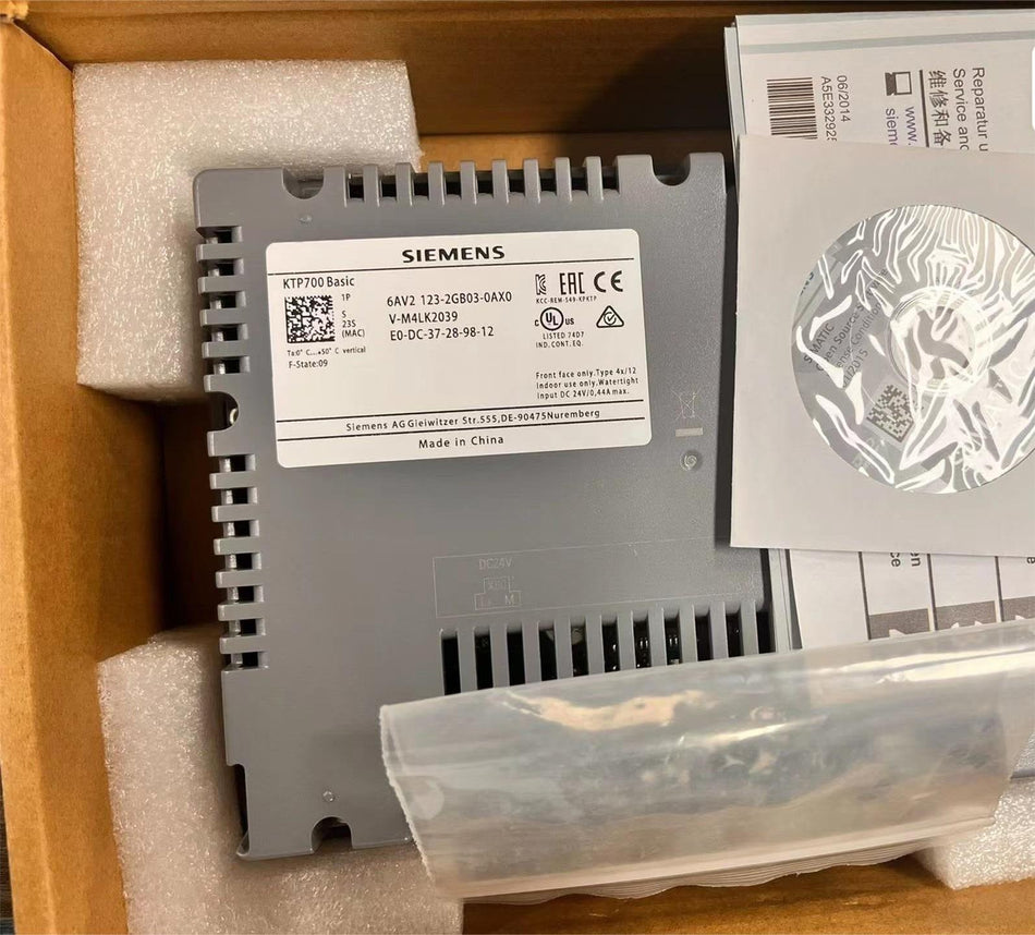 1PC para SIEMENS 6AV2123-2GB03-0AX0 novo 6AV21232GB030AX0