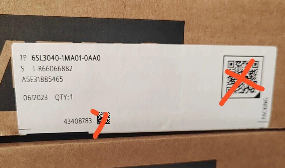 1PC para SIEMENS 6SL3040-1MA01-0AA0 novo 6SL30401MA010AA0