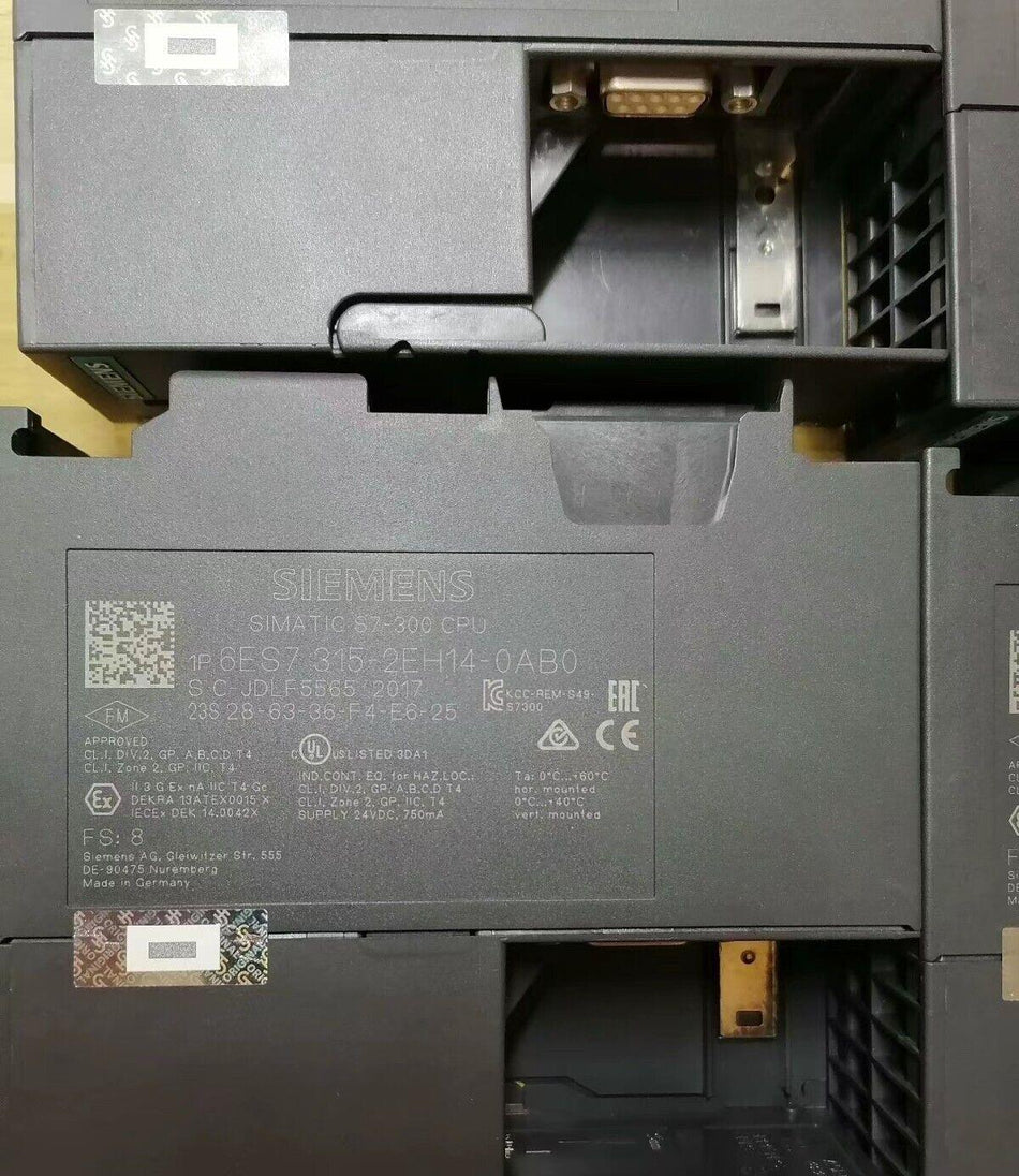 1 PC para SIEMENS 6ES7315-2EH14-0AB0 USADO 6ES73152EH140AB0