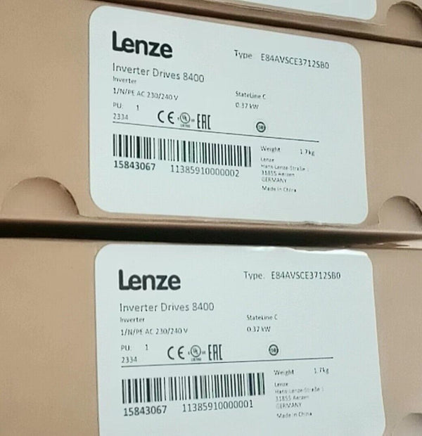 1PC For  LENZE  E84AVSCE3712SB0  NEW