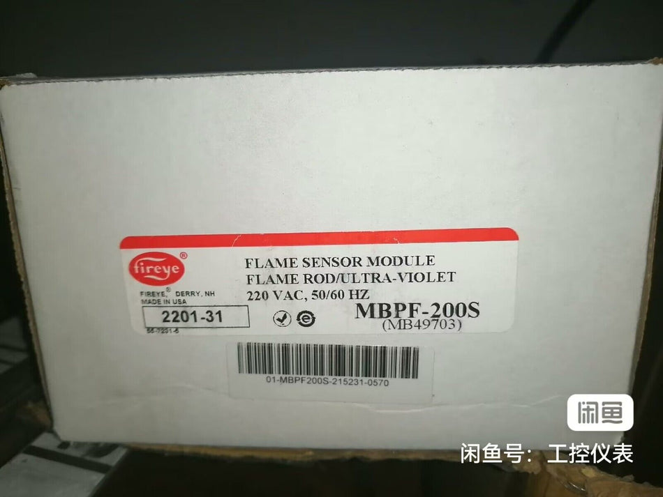 1 件适用于 FIREYE MBPF-200S 全新 MBPF200S 