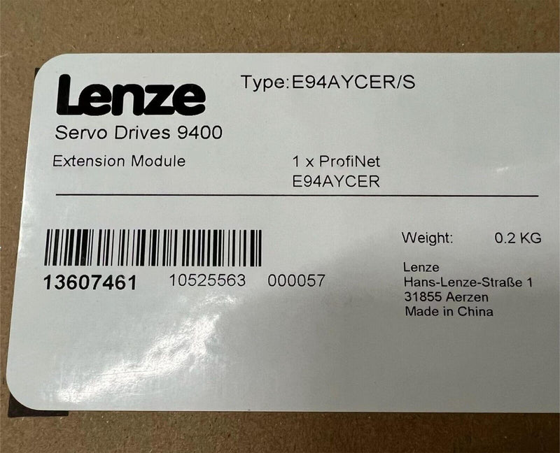 1PC for LENZE   E94AYCER/S  new