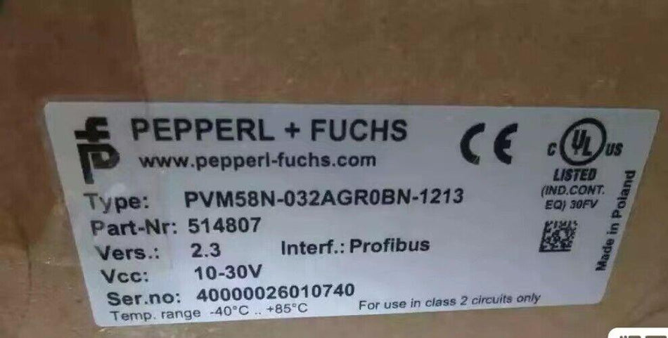1PC for PEPPERL+FUCHS PVM58N-032AGR0BN-1213  NEW  mx4