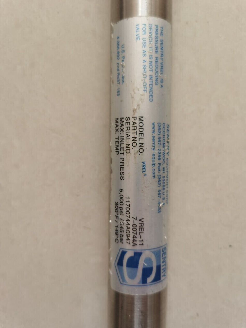 1PC para SENTRY VREL-11 7-00744A usado VREL11 700744A em C-18-2-011 