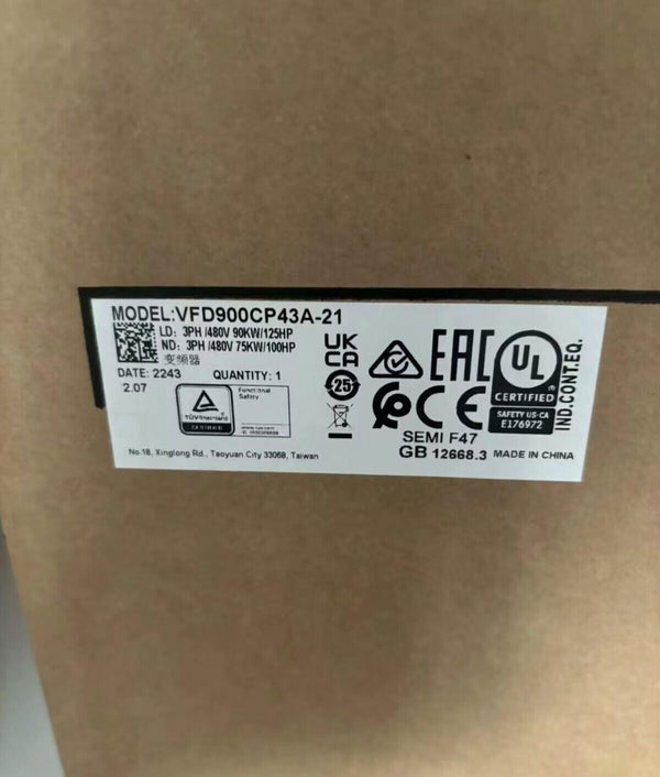 1PC FOR Delta VFD900CP43A-21 New mx4