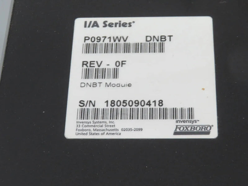 1PC for FOXBORO P0971WV  used  in  A-4-4-009