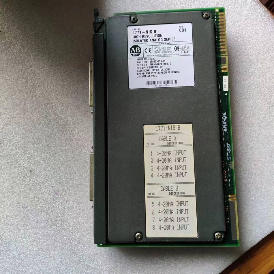 1PC para AB 1771-NIS/B usado 1771NIS/B em B-15-3-009