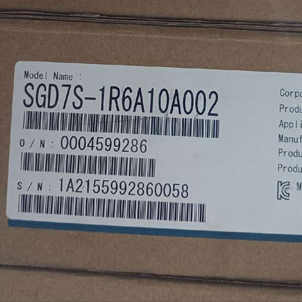 1PC for Yaskawa SGD7S-1R6A10A002 new SGD7S1R6A10A002