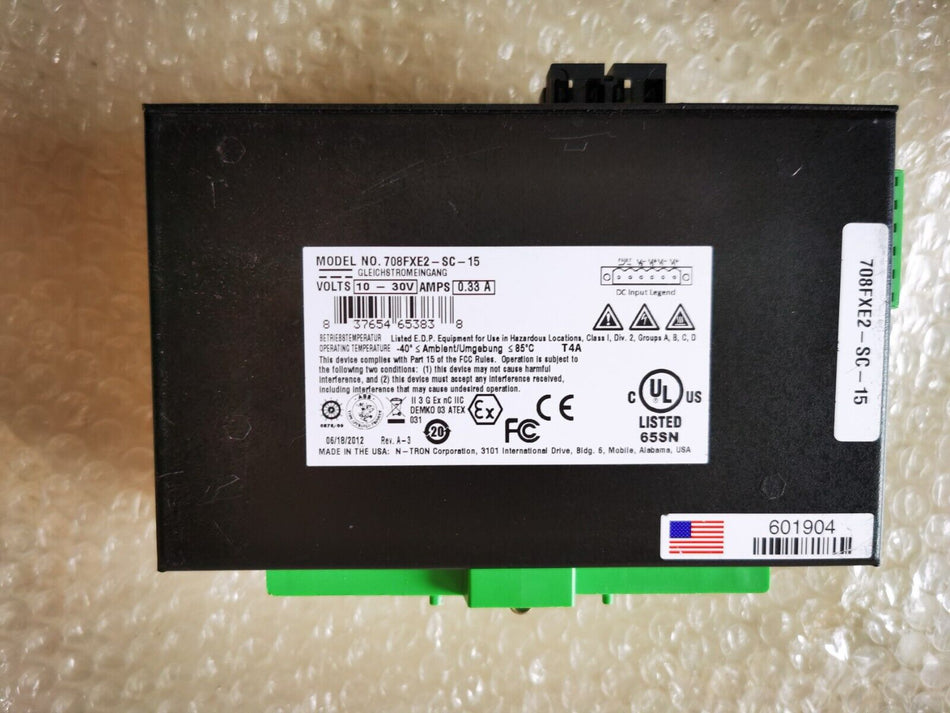 1PC PARA Red Lion 708FXE2-SC-15 usado 708FXE2SC15 em stock A-7-3-019 