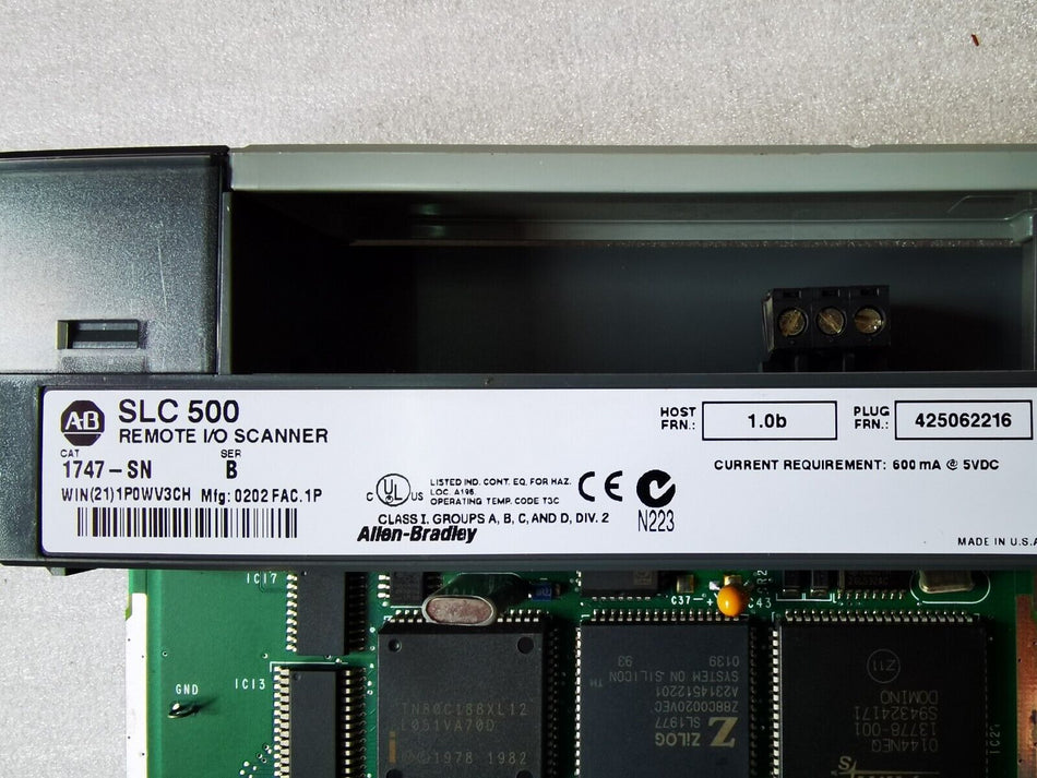 1PC PARA AB 1747-SNB usado 1747SNB em stock B-8-2-004