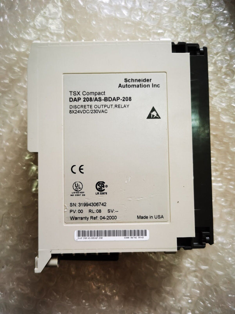 1PC FOR schneider AS-BDAP-208 used ASBDAP208 in stock A-1-1-009